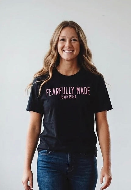 Fearfully Made T-Shirt | Psalm 139:14 Tee