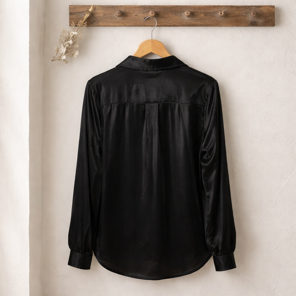 HYFVE Metallic Button Down Shirt | Women's Boutique Top
