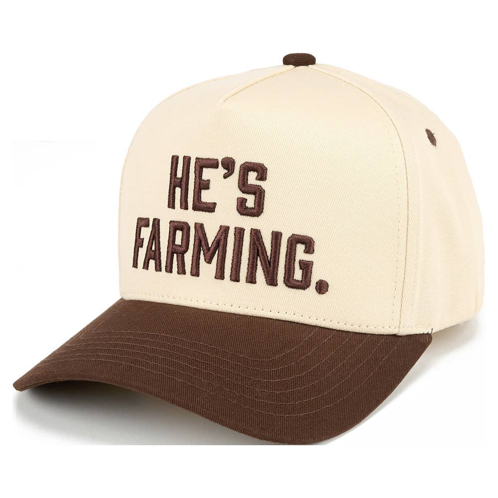 He's Farming Trucker Hat | Farm Cap