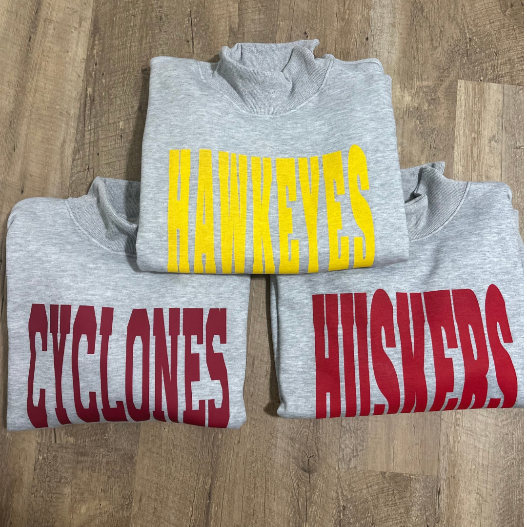 Mock-Neck Team Sweatshirt