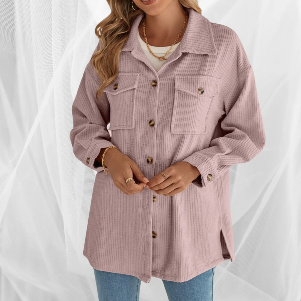 Blush Rosewood Shacket