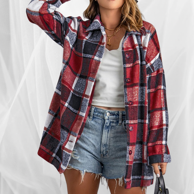 Red Plaid Shacket