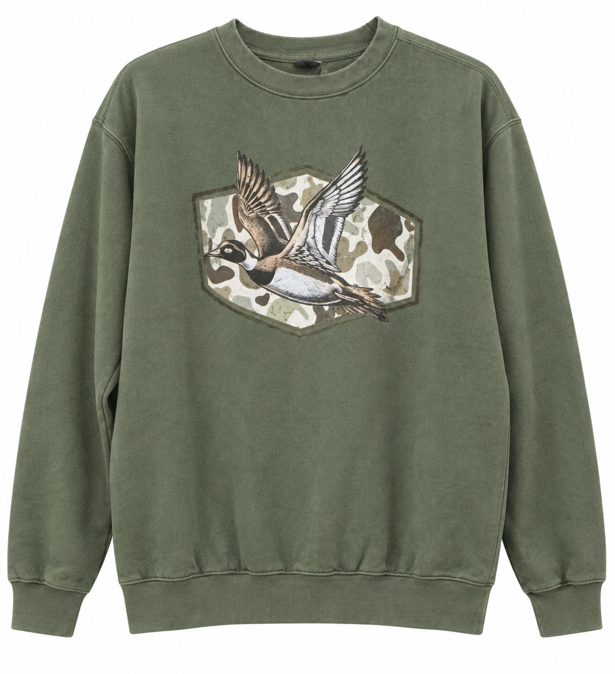 Take Flight Sweatshirt | Duck Camo Crewneck