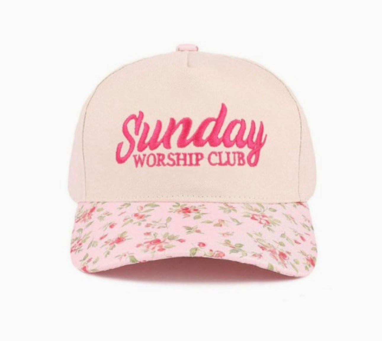 Sunday Worship Club Trucker Hat