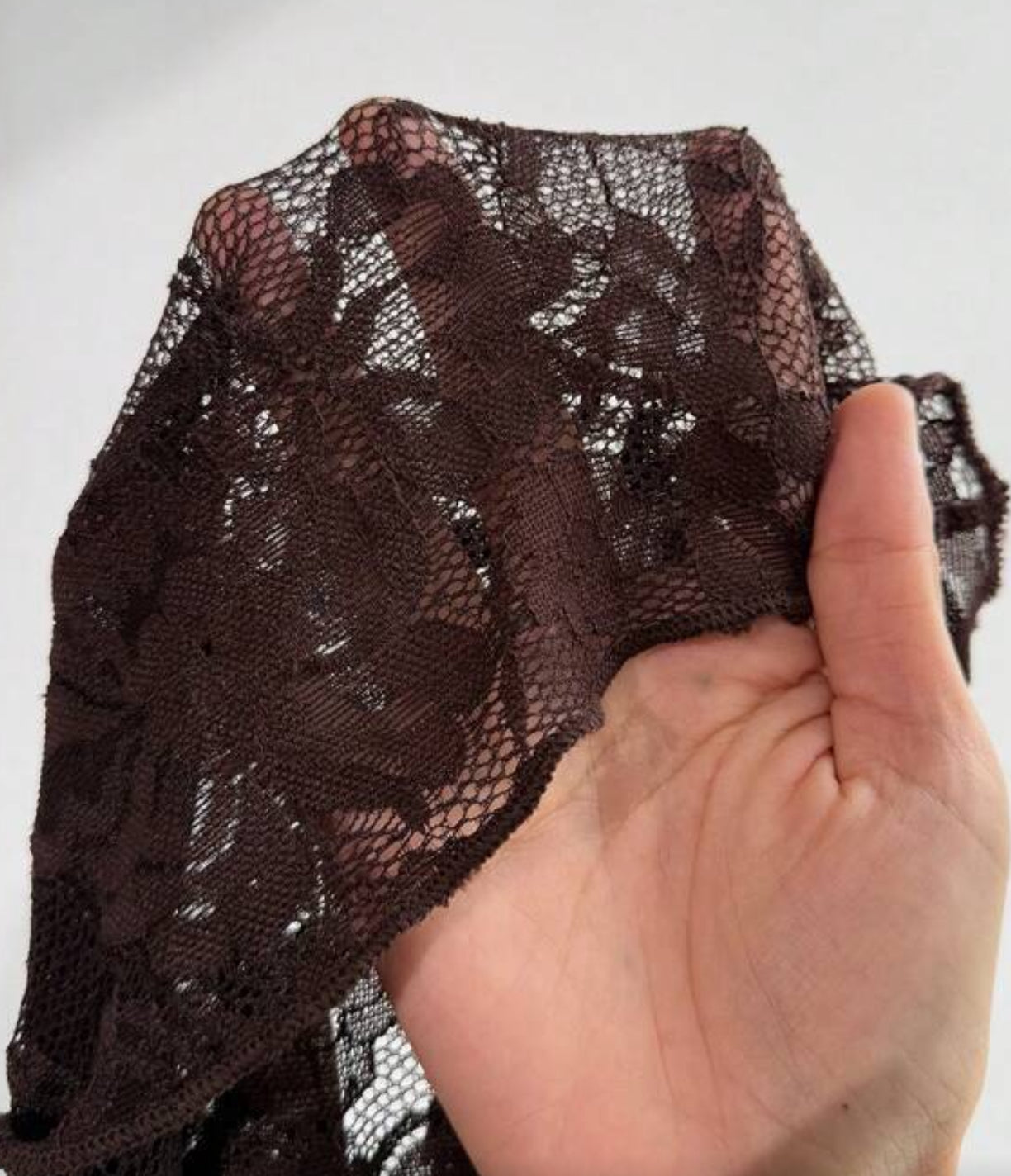 Chocolate Lace Top