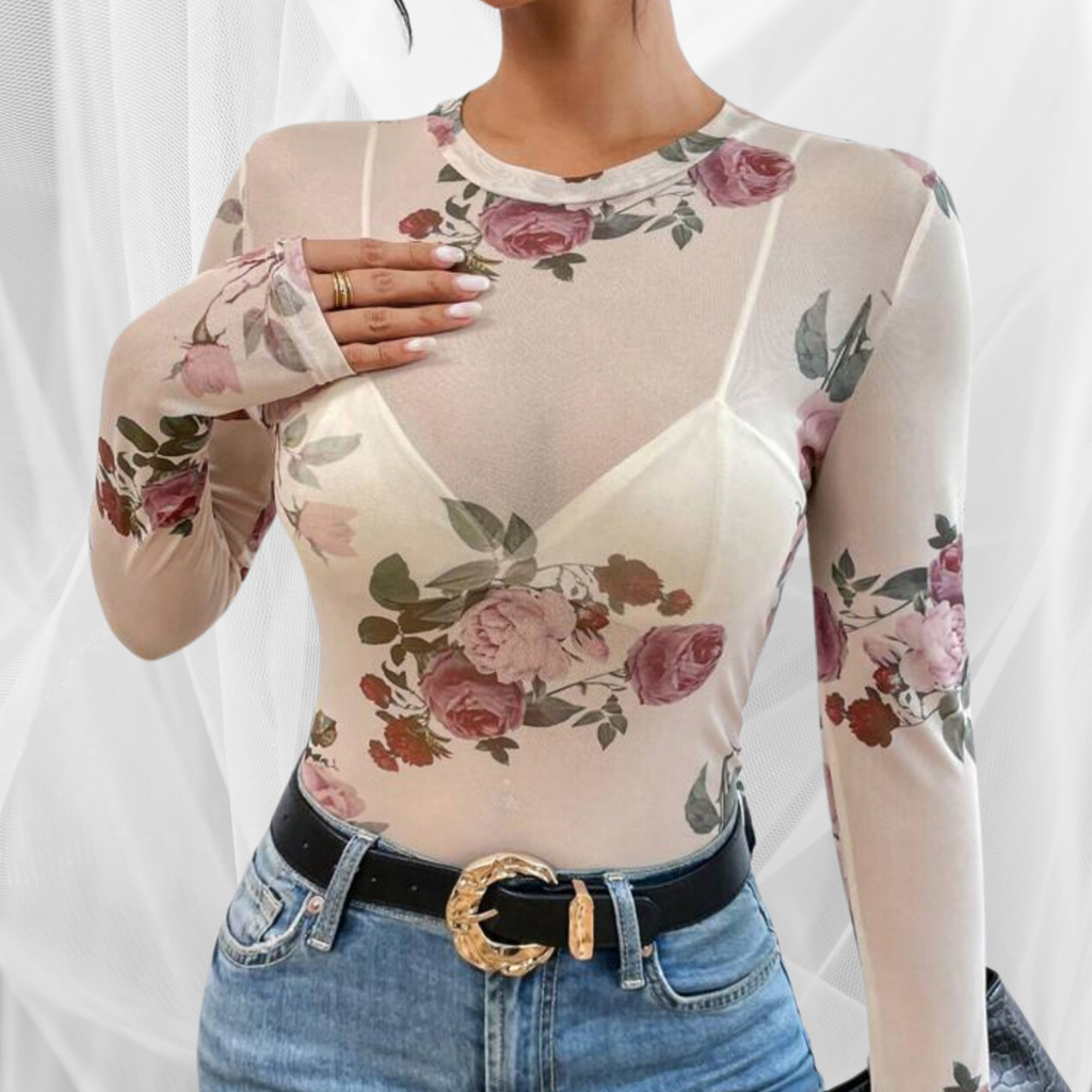 Blush Bloom Mesh