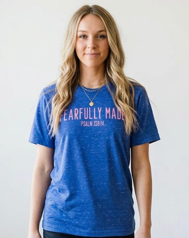 Fearfully Made T-Shirt | Psalm 139:14 Tee
