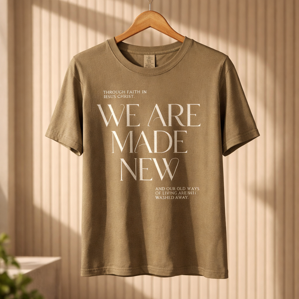We are Made New T-Shirt | Comfort Colors Tee