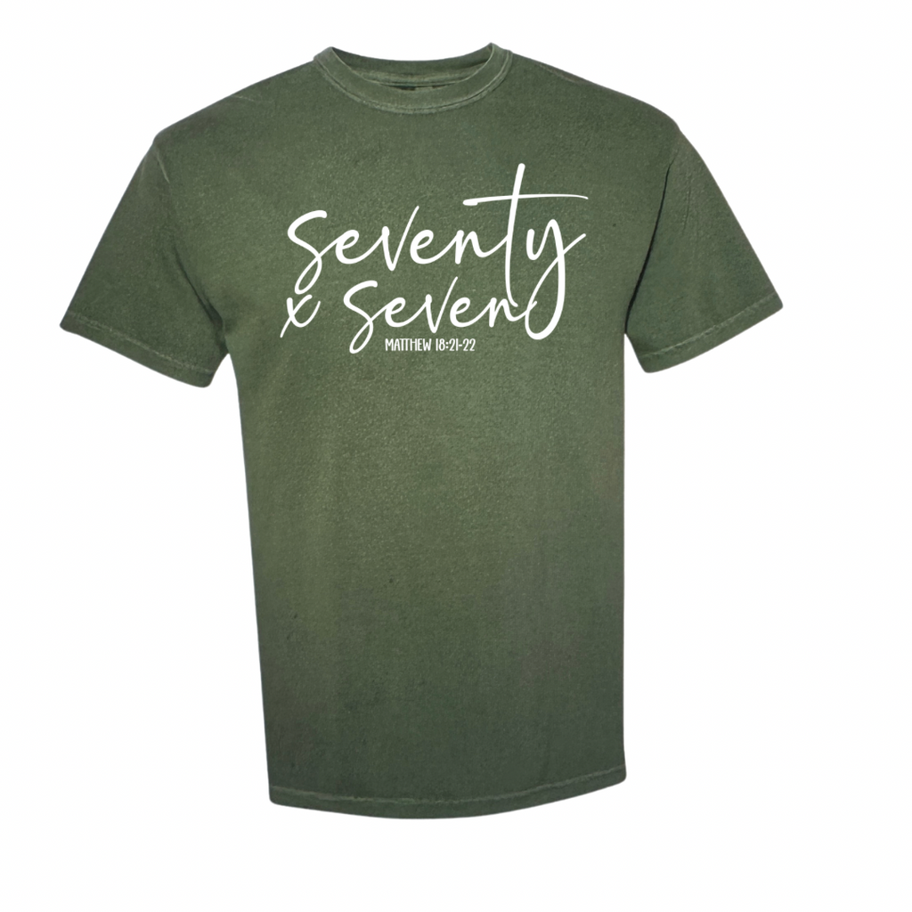 Seventy Times Seven T-Shirt | Comfort Colors Tee