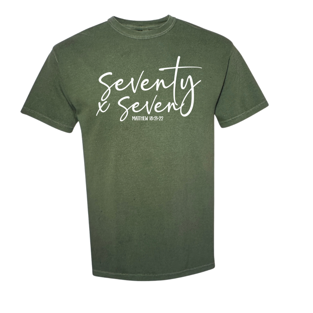 Seventy Times Seven T-Shirt | Comfort Colors Tee