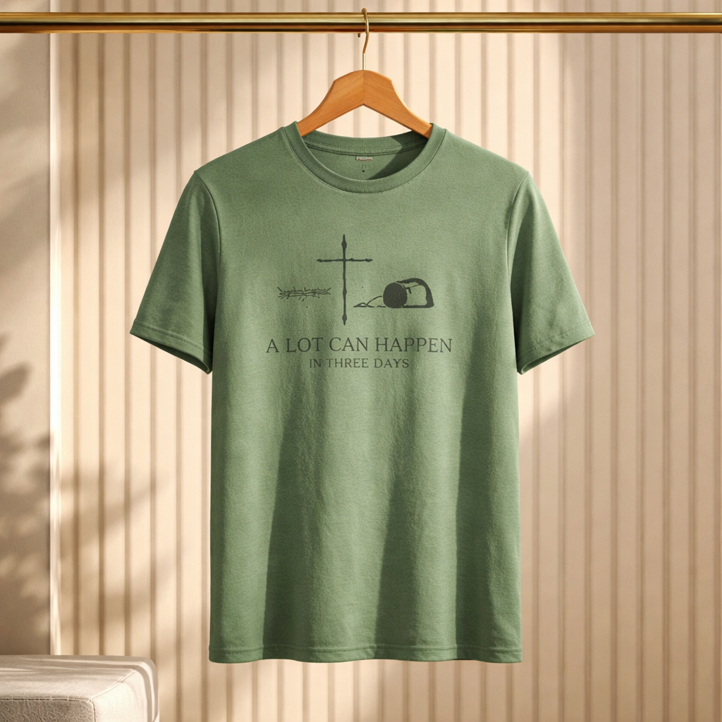 A Lot Can Happen in 3 Days T-Shirt | Easter Tee