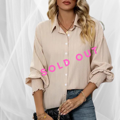 Kate Long Sleeve Button Down Top