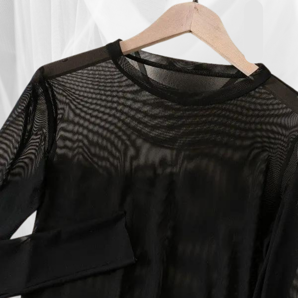 Sheer Mesh Top