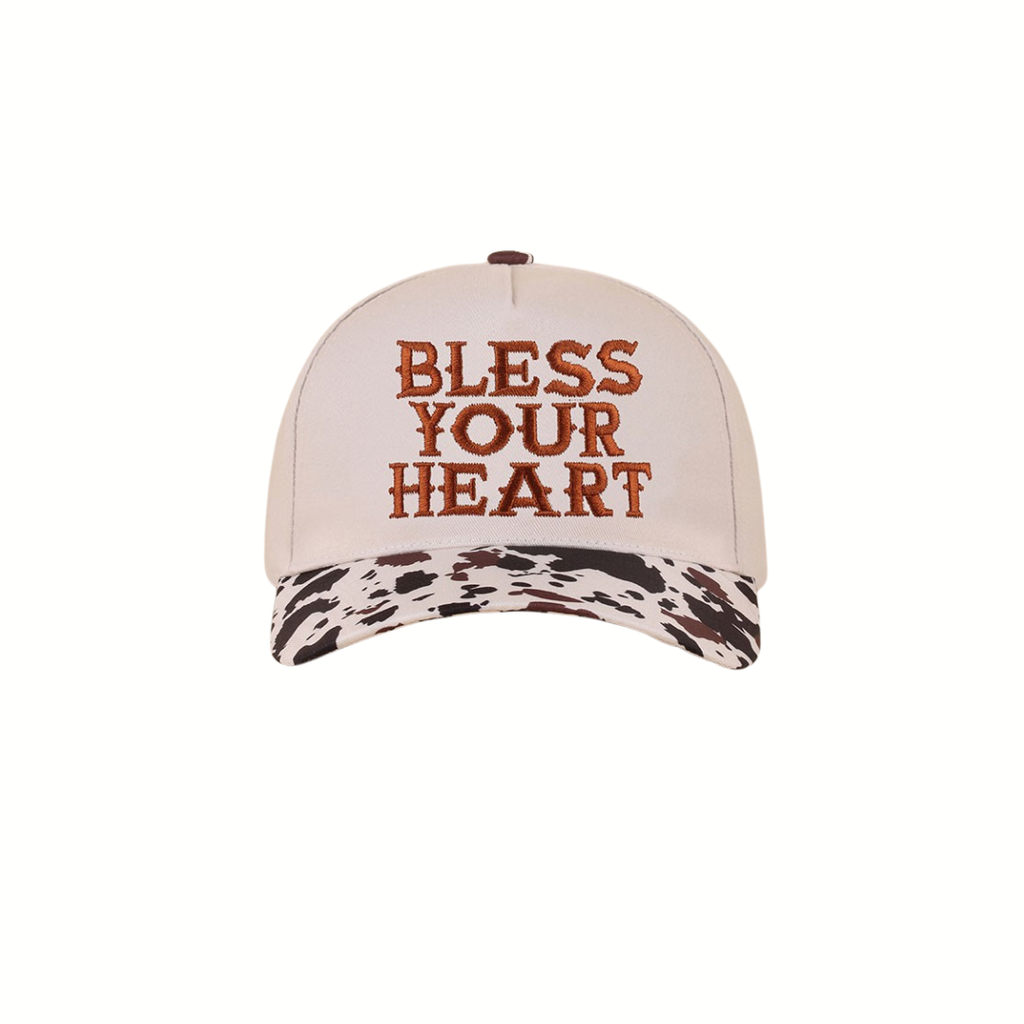 Bless Your Heart Embroidered Trucker Hat | Boutique Baseball Cap