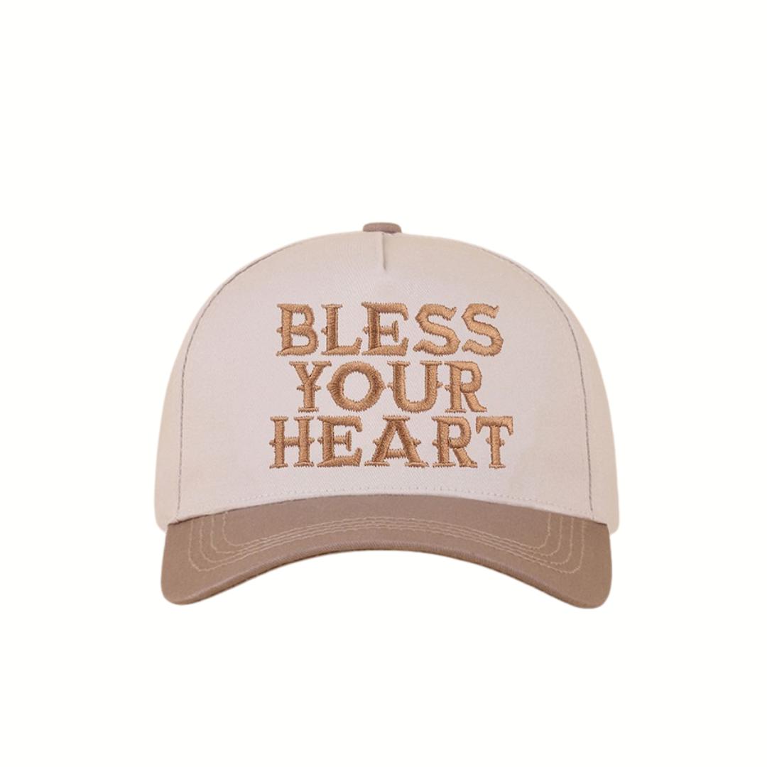 Bless Your Heart Embroidered Trucker Hat | Boutique Baseball Cap