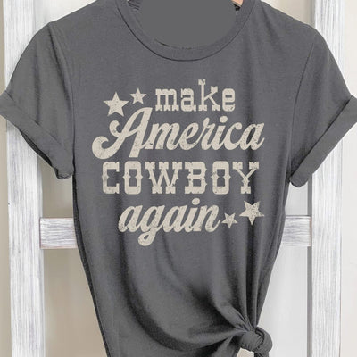 Make America Cowboy Short Sleeve T